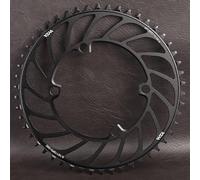 110BCD Plateau de vélo de route à 4 boulons Configuration à dents larges pour une meilleure rétention de la chaîne et une pédale lisse (48T)