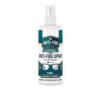 110ml Anti-Fog Lens Spray - Quick-Dry Defogger for Swim Goggles & Eyeglasse | Long-lasting, streak-free lens cleaner bottle measuring approximately 4x16 cm (1.57x6.29 inches) with a total weight of 130g,