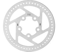 110mm Brake Disc Stainless Steel Electric Scooters Replacement Part Accessories 5 Holes, Electric Scooter Parts for Mijia M365 Scooter
