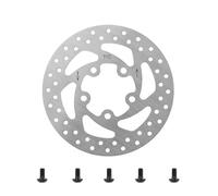 110mm Disc Brake Rotor With 5 Screws - Compatible With Ninebot F2 Electric Scooter, Stainless Steel Brake Disc Replacement Part(Silver)