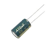 110pcs/lot high frequency low impedance 50v 470UF aluminum electrolytic capacitor size 10 * 17 470UF 50v 20% NWPNLXEA