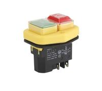 110V 220V Garden Tools Electromagnetic Starter Push Button Switches Machine Tool Equipment IP55 Waterproof with 28A NWPNLXEA(5PIN,110V)