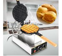 110V/220V Gaufrier Electrique Oeuf Gâteau Four QQ Egg Waffle Baker Maker Machine