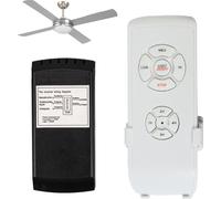 110V Universal Ceiling Fan Lamp Remote Control Kit 3-in-1 Ceiling Fan Light Speed Timing Wireless Remote Controller High Power Load