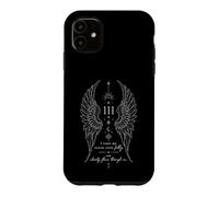 111 Intuition Angel Wing Numérologie Croissance Affirmation Coque pour iPhone 11