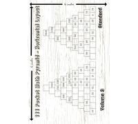 111 Pocket Math Pyramid Volume 3 - Horizontal Layout: Standard Level Addition Plus Sum Subtraction Minus Game Puzzle Book Full Solutions | Arithmetic Mathematics Fun | Small Travel Size | Only 4"x6"