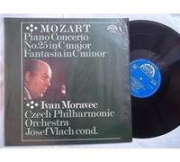 1110 1559 IVAN MORAVEC Mozart Piano Concerto 25 / Fantasia vinyl LP