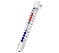Xavax Thermomètre analogique à suspendre pour réfrigérateur, congélateur, cave à vin -40/+30°C Blanc