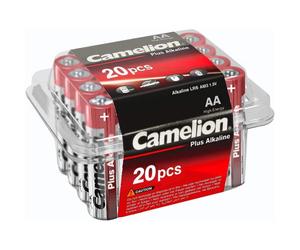 [11102006] Camelion Boîte de 20 piles Plus Alkaline LR6 Mignon AA 1,5V
