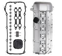 11121432928 Couvercle De Soupape Avec Joint De Couvercle De Culbuteur Pour E39 E46 M52 M54 X5 Z3 525i 528i 325i 328i 330i 2.5 2.8 3.0L 1998-2002 KLAUER