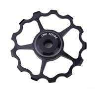 1115T Roue de dérailleur arrière avec roulement en acier, idéal pour vélo de route (noir 13T)