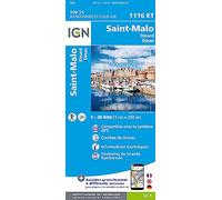 Collectif – St-Malo / Dinard / Dinan 1:25 000 – Carte – IGN