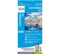 Collectif – St-Malo / Dinard / Dinan 1:25 000 – Carte – IGN