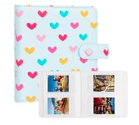 112 Album Photo pour Instax Mini Film(54 x 86 mm),2x3 inch livre d'images Compatible avec Polaroid Zink et HP Sprocket Instant Photo Paper,K-pop Photocards (Bleu)