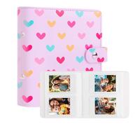 112 Album Photo pour Instax Mini Film(54 x 86 mm),2x3 inch livre d'images Compatible avec Polaroid Zink et HP Sprocket Instant Photo Paper,K-pop Photocards (Violet)