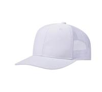 112 structuré Classic Trucker Snapback Custom Jot683, blanc, Taille unique