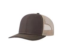 112 structuré Classic Trucker Snapback Custom Jot683, café, Taille unique