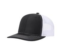 112 structuré Classic Trucker Snapback Custom Jot683, noir 2, Taille unique