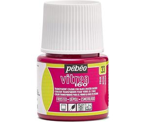 [112033] Pébéo Flacon 45ml Peinture Acrylique Vitréa V160 Rose
