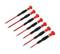 112050 Tournevis : jeu isolé Phillips, plat 7 pcs CIMCO