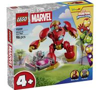 LEGO | Marvel Iron Man et ses Amis Incroyables 11209 Ultron contre Iron Man - Jouet Robot
