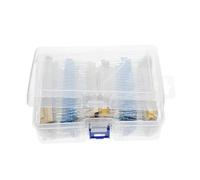 1120Pcs 1/2W 0.5W 1% 1-2.2M Ohm 56Values Metal Film Resistor 0.5W Resistance Assorted Kit Set NWPNLXEA