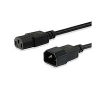 112101 câble électrique Noir 3 m Coupleur C13 Coupleur C14