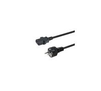 Equip Câble d'alimentation 112111 CEE7/7 vers IEC C13 3 m Noir H05VV-F3G 3x0,75mm² 10A