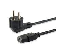 Equip Câble d'alimentation IEC C13 vers Schuko 3 m mâle/femelle Noir