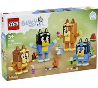 11217 LEGO® NINJAGO La famille de Blueys; kit de construction avec 4 figurines Bluey avec une expression faciale variable