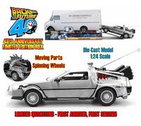 112182 Retour Vers Le Futur Part I 1982 DeLorean 40e Anniversaire 1/24 Modèle