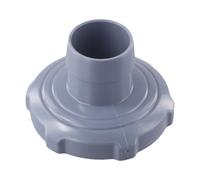 11238 Adaptateur de tuyau pour piscine hors sol - Raccord de tuyau d'aspiration de piscine en PVC avec raccords de 3,8 cm OD / 8,3 cm ID, compatible avec et autres systèmes de piscine standard (1