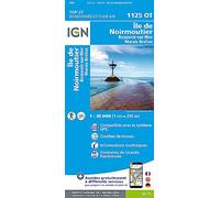 IGN Île De Noirmoutier.Beauvoir-Sur-Mer.Bourgneuf-En-Retz.Marais Breton - Carte topographique Taille unique