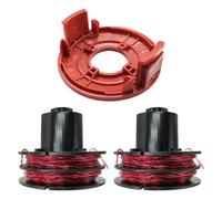 112966 Bobine de fil de rechange pour AL-KO GTE 350/450/550, bobine de rechange pour débroussailleuse avec couvercle RS0010 (2 bobines + 1 couverture)