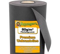 112m² Gartenvlies Unkrautvlies Mulchvlies 80g 1,5m breit
