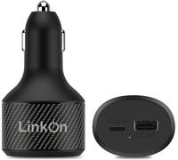 112w Chargeur De Voiture En Usb-C Avec Ports 90w Pd3.0 Pps Et 18w Qc3.0 Compatible Avec Macbook Air/Pro Hp Dell Asus Acer Lenovo Xiaomi Samsung Huawei Fcp Scp Apple Iphone Ipad