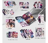 113 pièces Ensemble Cadeau pour fans de K-POP Rumi Hunters Anime - 10 cartes, autocollants, affiches et brochure B,D,C,F,E,APapetier