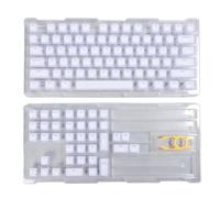 113 touches Keycaps PBT Set, bricolage accessoire de clavier mécanique, hauteur d'origine, silencieuse, compatible avec la plupart des claviers mécaniques 61 108 touches, du (Periwinkle Blue)