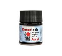 [113005073-3] Marabu Lot de 3 Flacons 50 ml Peinture Acrylique DECORLACK Noir