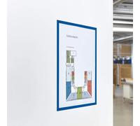 [1130303] MAGNÉTOPLAN Lot de 5 pochettes magnétiques Magnetofix A4 bleu