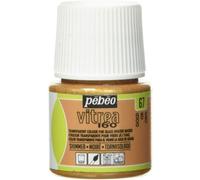 Pébéo Peinture sur verre V160 effet moiré or 45 ml