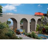 11344 Auhagen Ho Pont Ferroviaire En Maçonnerie Kit Montage Échelle 1:87