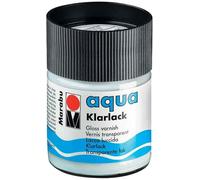 [113505000-3] Marabu Lot de 3 Flacons 50 ml vernis transparent Aqua, très bri...