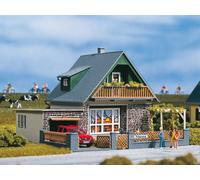 11387 Auhagen Ho Maison Individuelle Avec Garage Kit Montage Échelle 1:87