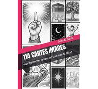 114 CARTES IMAGES: pour mémoriser les noms de sourates du Coran