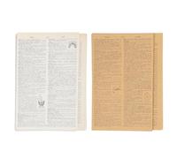 114 Feuilles Vieille Page De Livre Papier Vieilli Pour Scrapbooking Scrapbooking Vintage Grand Album Matériel De Manuel Page De Journal Papier