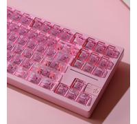 114 Pcs Clear Crystal Keys for Cherry MX Mechanical Keyboards 60% 65% 95%