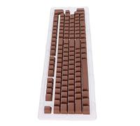 114 Touches Clavier Keycaps, PBT OEM Hauteur Deux Couleurs D'injection de Lumière Transmettant Bricolage Ergonomique Clavier Mécanique de Remplacement Keycap, pour Clavier Mécanique (mini café noir)