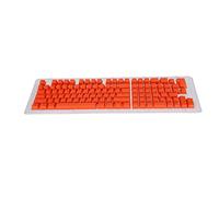 114 Touches Clavier Keycaps, PBT OEM Hauteur Deux Couleurs D'injection de Lumière Transmettant Bricolage Ergonomique Clavier Mécanique de Remplacement Keycap, pour Clavier Mécanique (mini orange