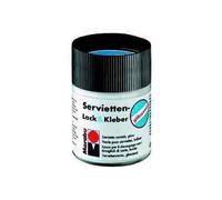 [114005844-5] Marabu Lot de 5 Flacons 50 ml vernis & colle pour serviettes br...